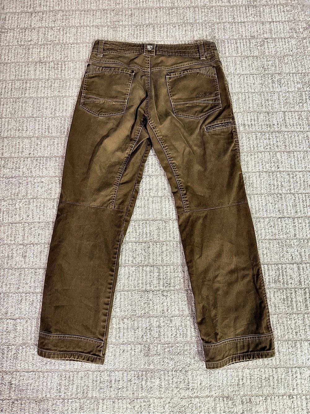 Kuhl Easy Rydr Cargo Pants 32x30 Olive-khaki